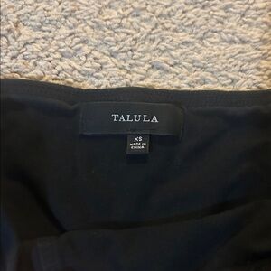 Talula Elegant Black Garment
